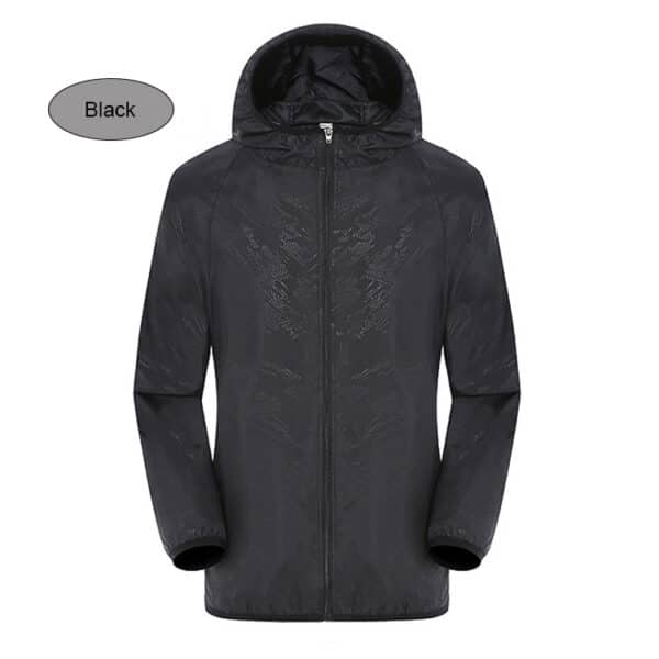 Unisex Adult 100%Polyester Jacket with Sun Protection and Hood - Image 2