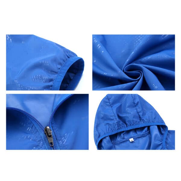 Unisex Adult 100%Polyester Jacket with Sun Protection and Hood - Image 12