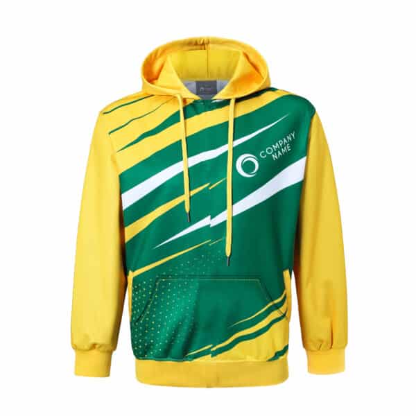 Unisex Adults Polyester Spandex Sublimated Hoodie - Image 3