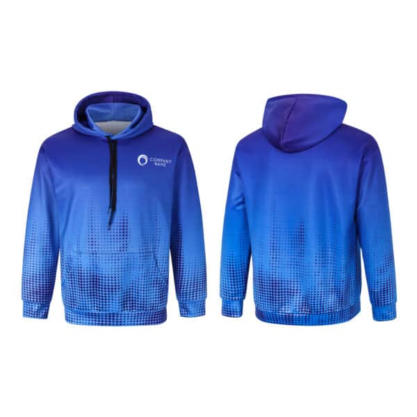 Unisex Adults Polyester Spandex Sublimated Hoodie - Image 4