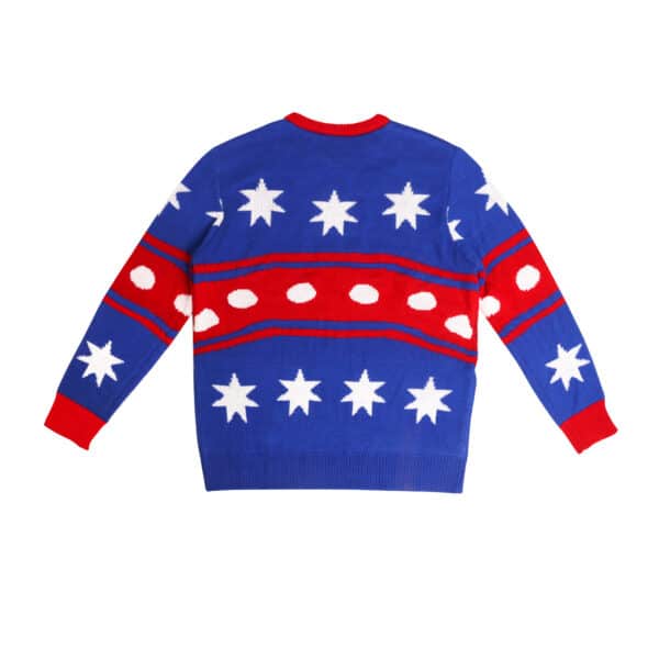 Unisex Winter Acrylic Jacquard Sweater - Image 2