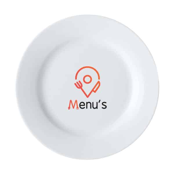 White Basics Rim Side Plate 19cm