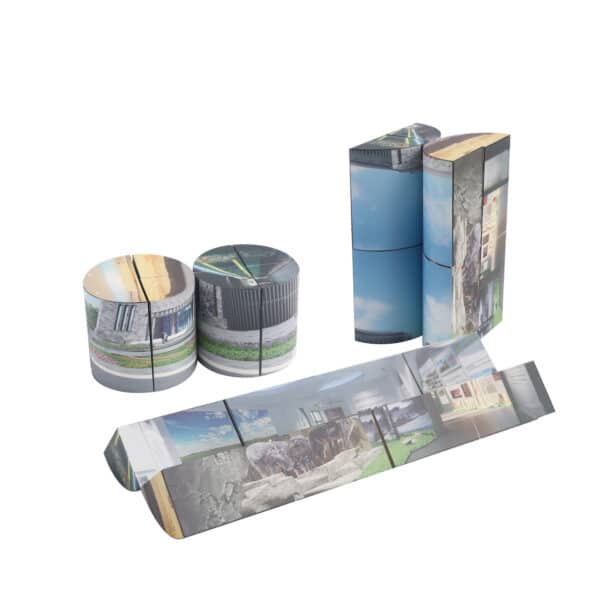 3D Flips Cylinder Magic Cube - Image 5