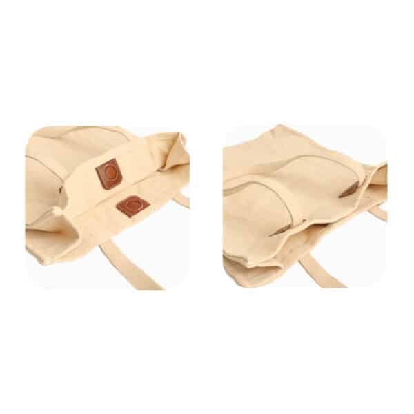 450gsm Canvas Bag With Magnetic Snap - Image 3