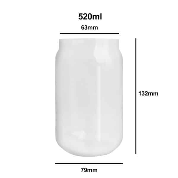 Can Shaped Glass Cup - Image 4
