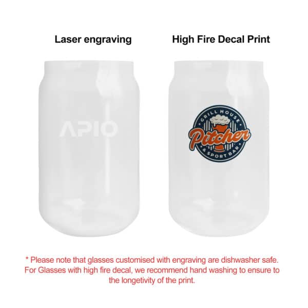 Can Shaped Glass Cup - Image 5