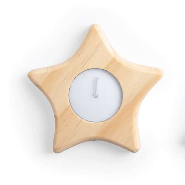Christmas Tree and Star Shape Candle - Image 3