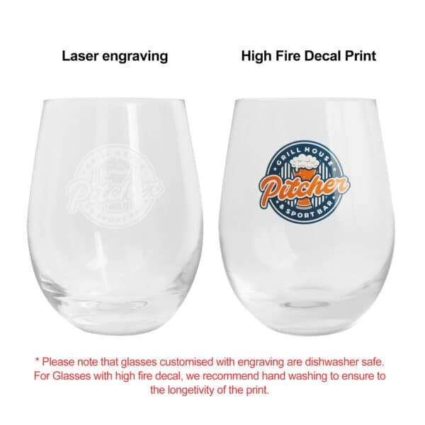 Egg Shaped Glass Cup - Image 4