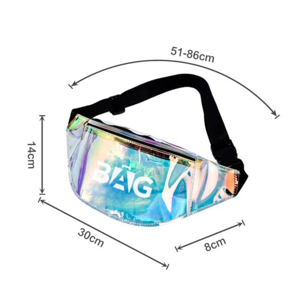 Laser Waist Bum Bag - Image 2