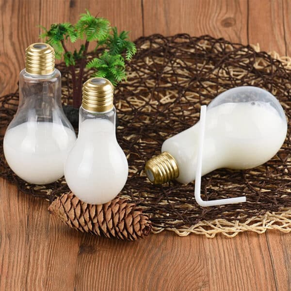 Light Bulb Shaped Plastic Bottle - Image 7