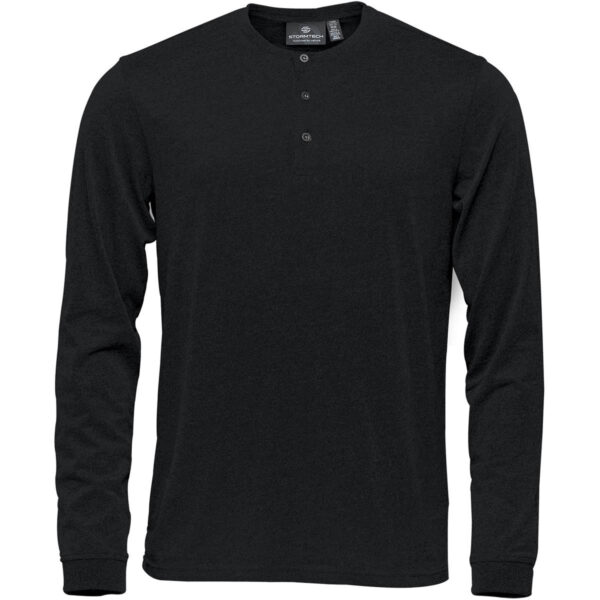Men's Torcello Long Sleeve Henley - Image 2