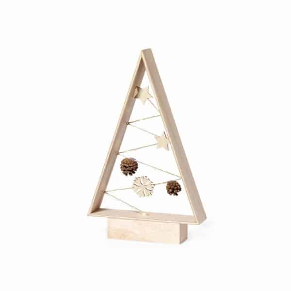 Natural Wood Christmas Tree - Image 2