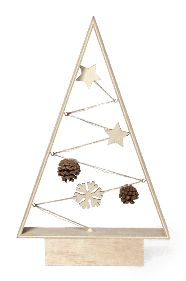 Natural Wood Christmas Tree - Image 8