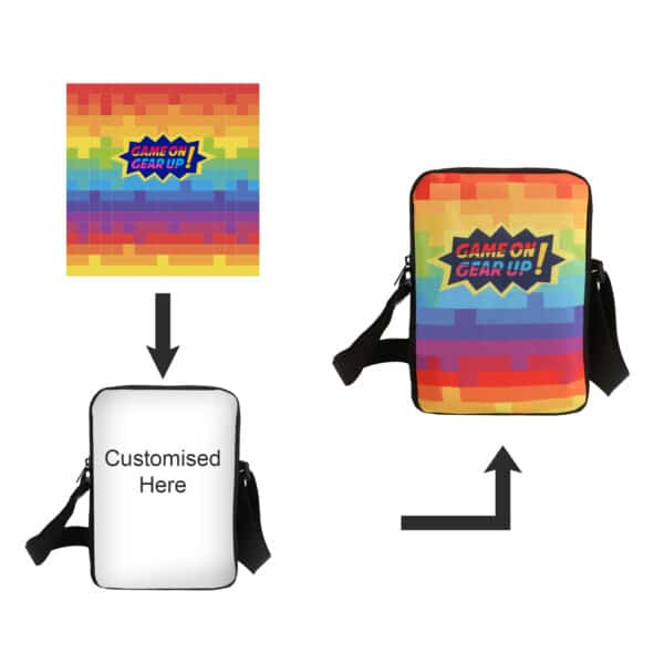 Sublimation Cross Body Bag - Image 2