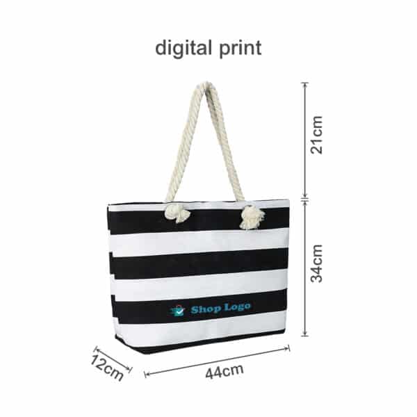 Tote Bag with Rope Handle - Image 12