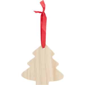 Wooden Christmas Tree Ornament
