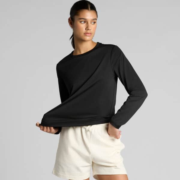 Wo's Maple Active Long Sleeve Tee - Image 4