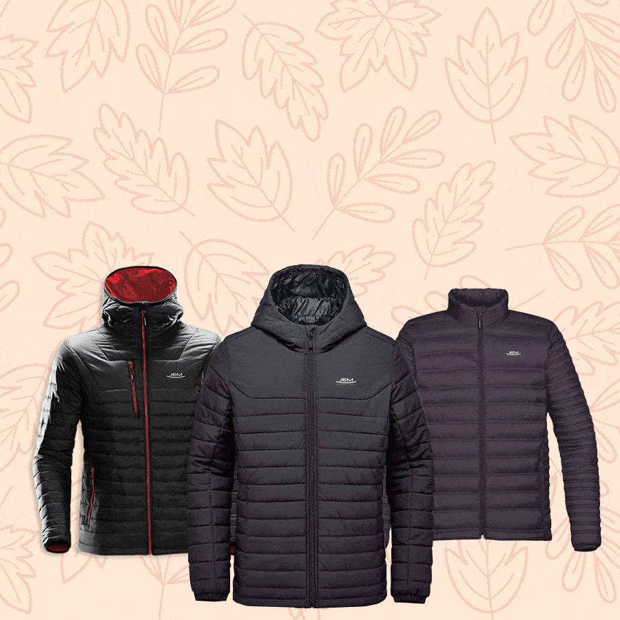 The Men's Puffer Jackets Range