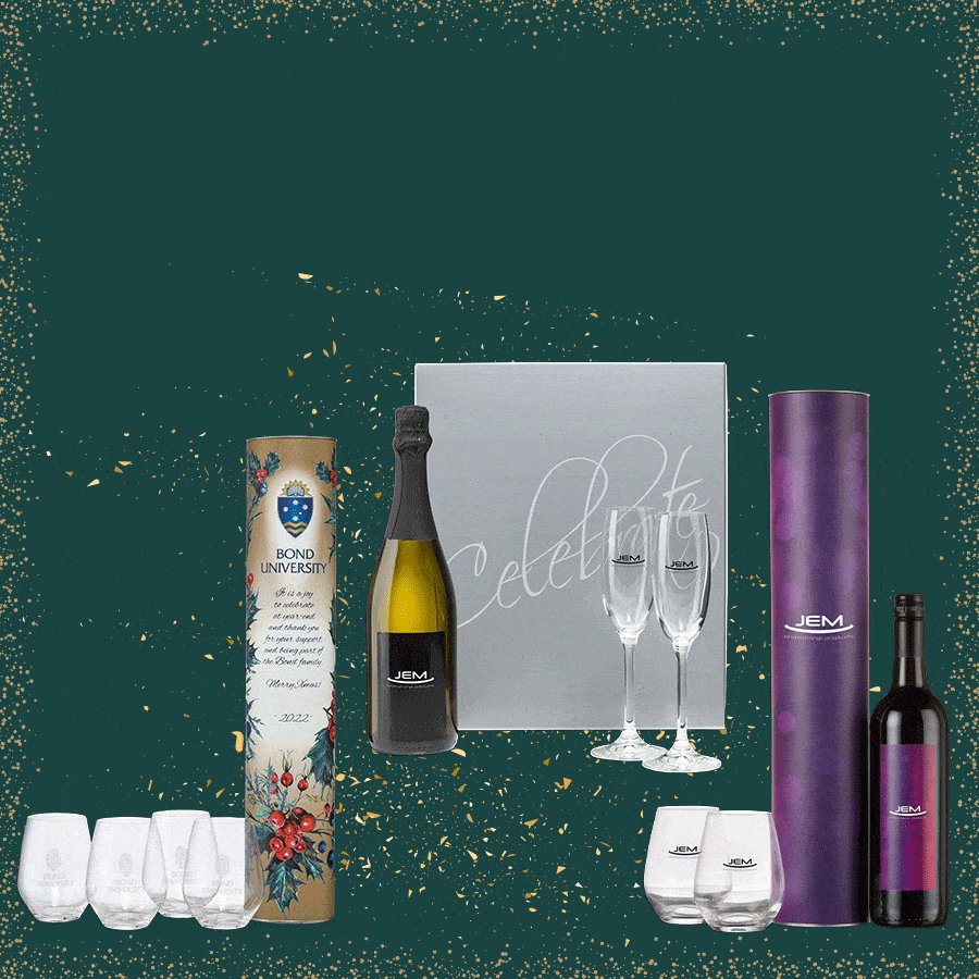 Branded Christmas Wine Gifts