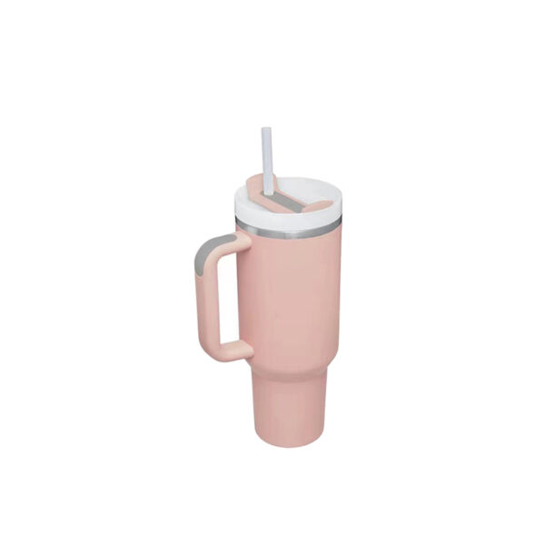 1.2L Stainless Steel Tumbler with Lid and Straw - Image 3