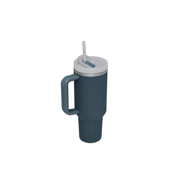 1.2L Stainless Steel Tumbler with Lid and Straw - Image 10