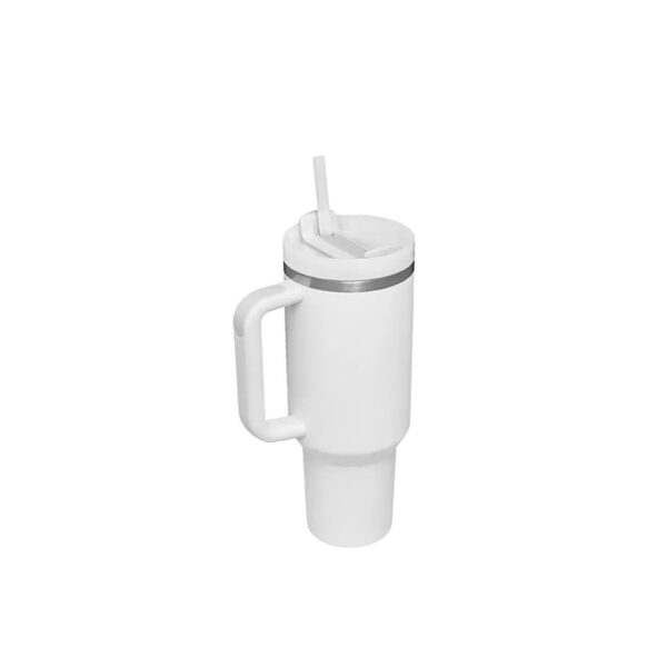 1.2L Stainless Steel Tumbler with Lid and Straw - Image 11