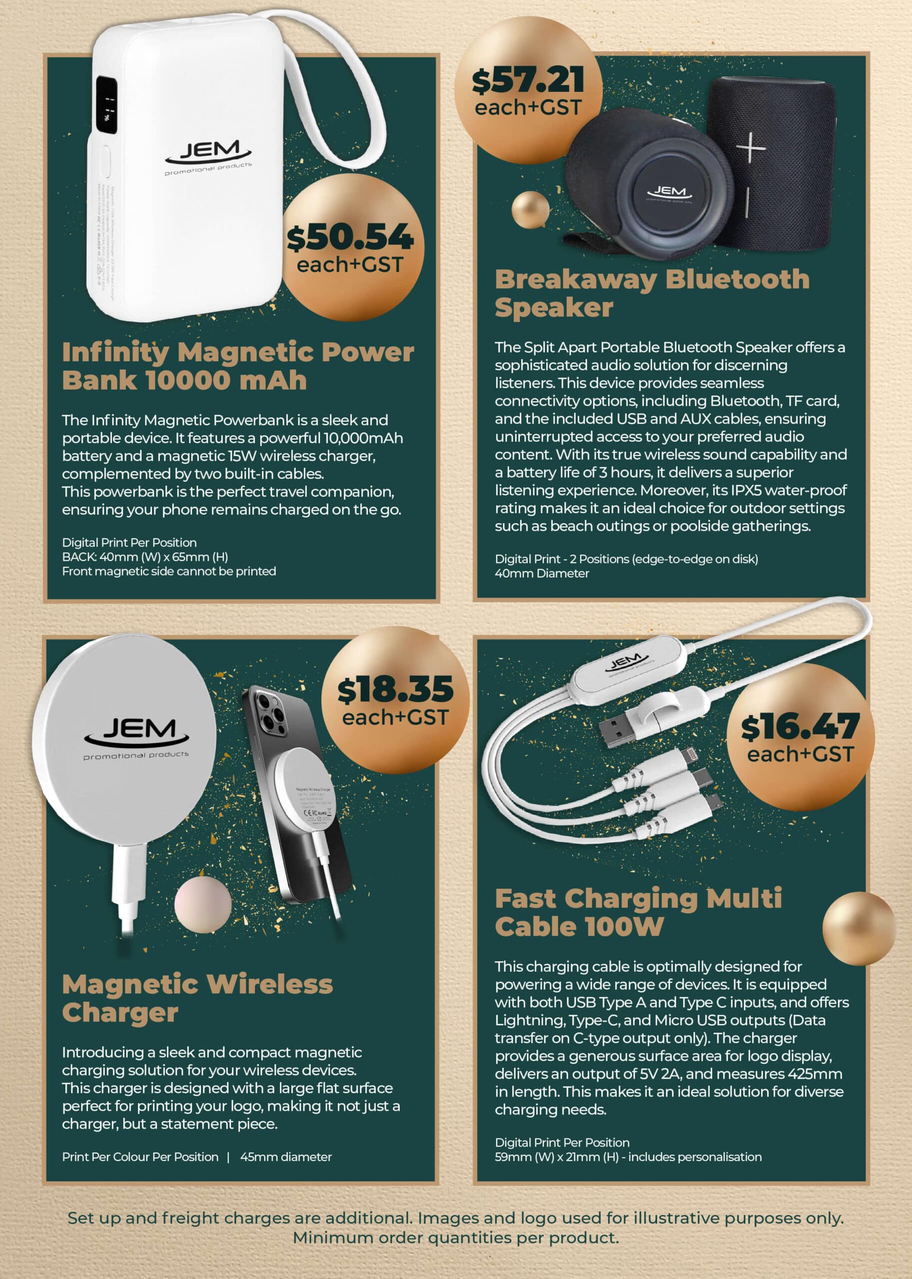JEM Christmas Gifts Catalogue - Branded Christmas Technology Gifts