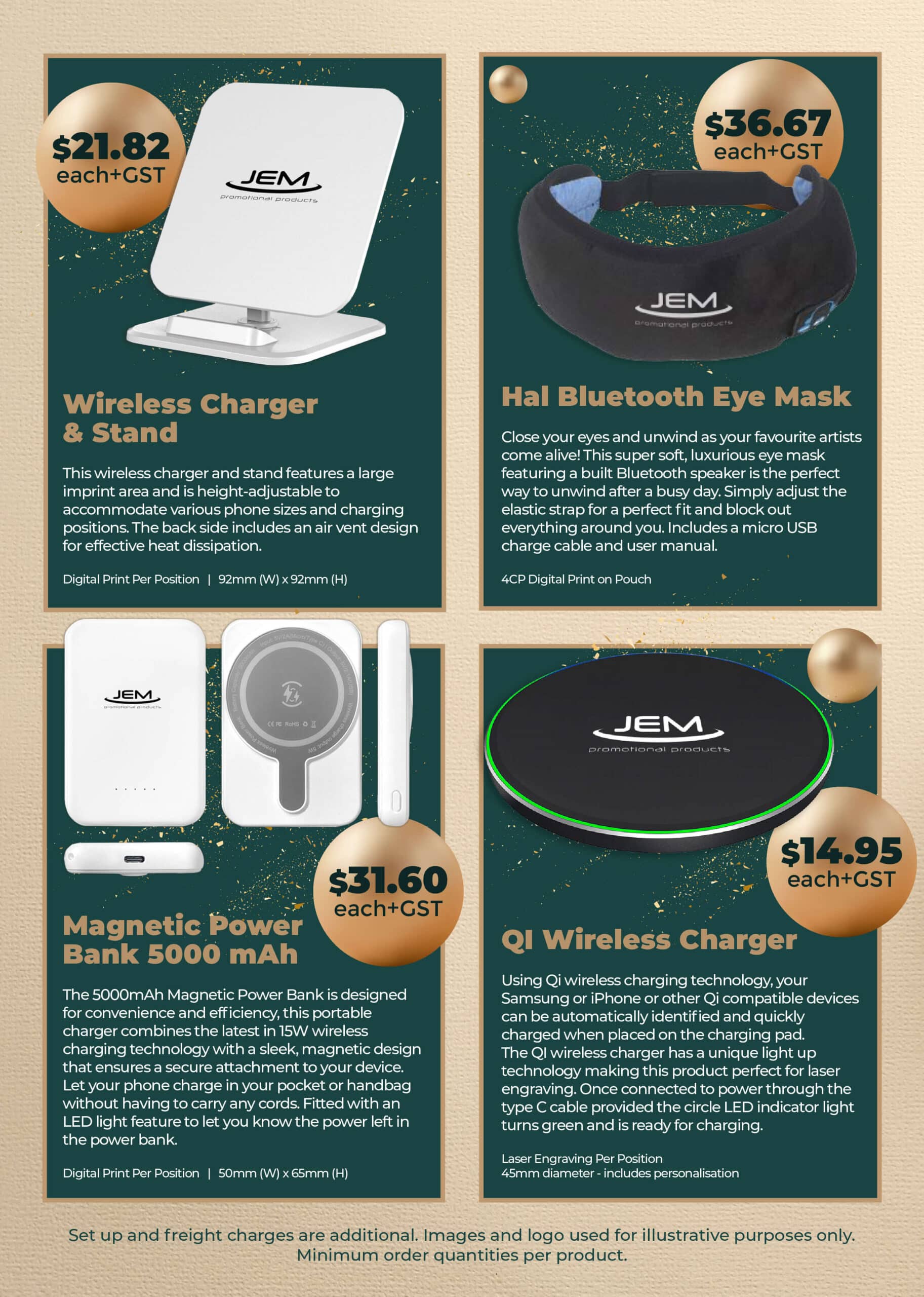 JEM Christmas Gifts Catalogue - Branded Christmas Technology Gifts