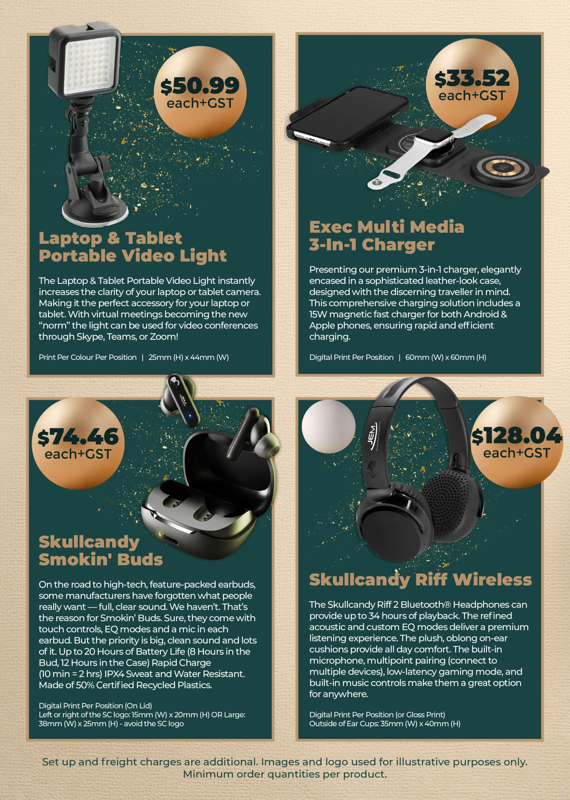 JEM Christmas Gifts Catalogue - Branded Christmas Technology Gifts