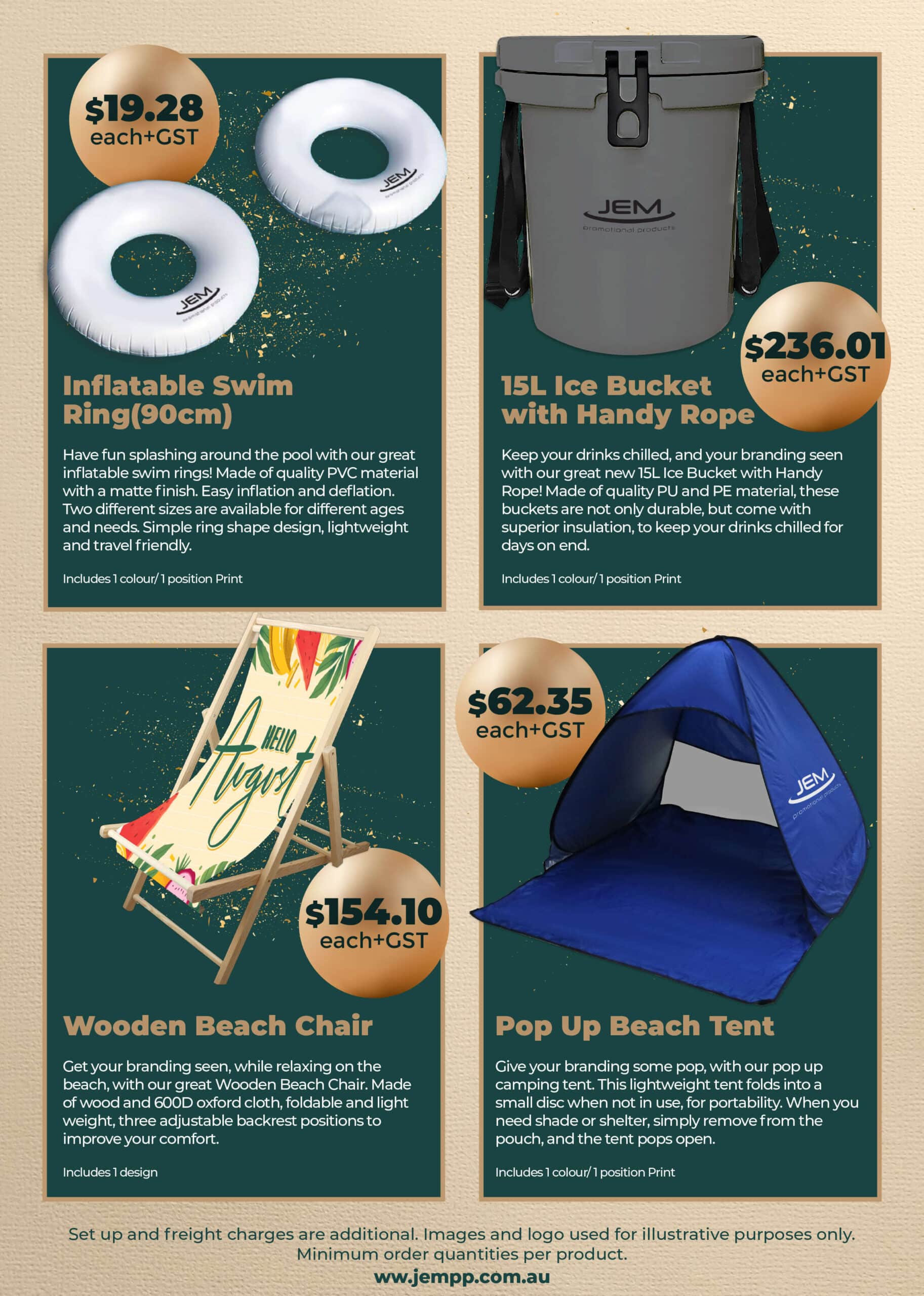 JEM Christmas Gifts Catalogue - Branded Christmas Resort & Travel Gifts