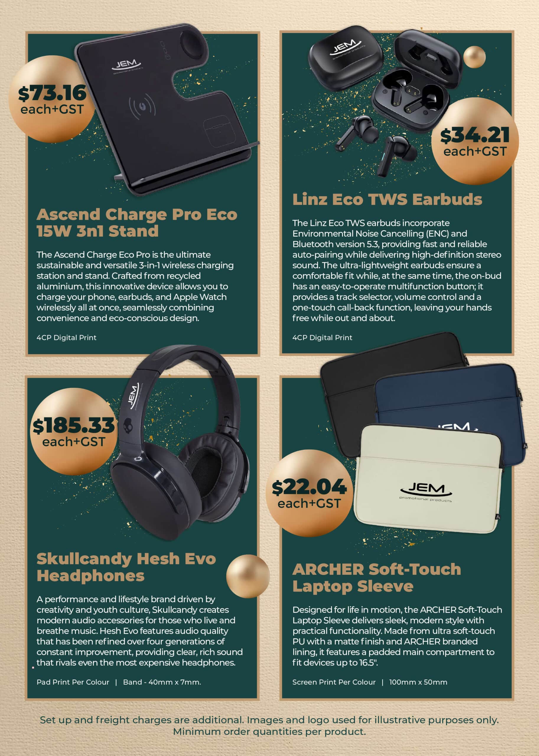 JEM Christmas Gifts Catalogue - Branded Christmas Milestone Gifts