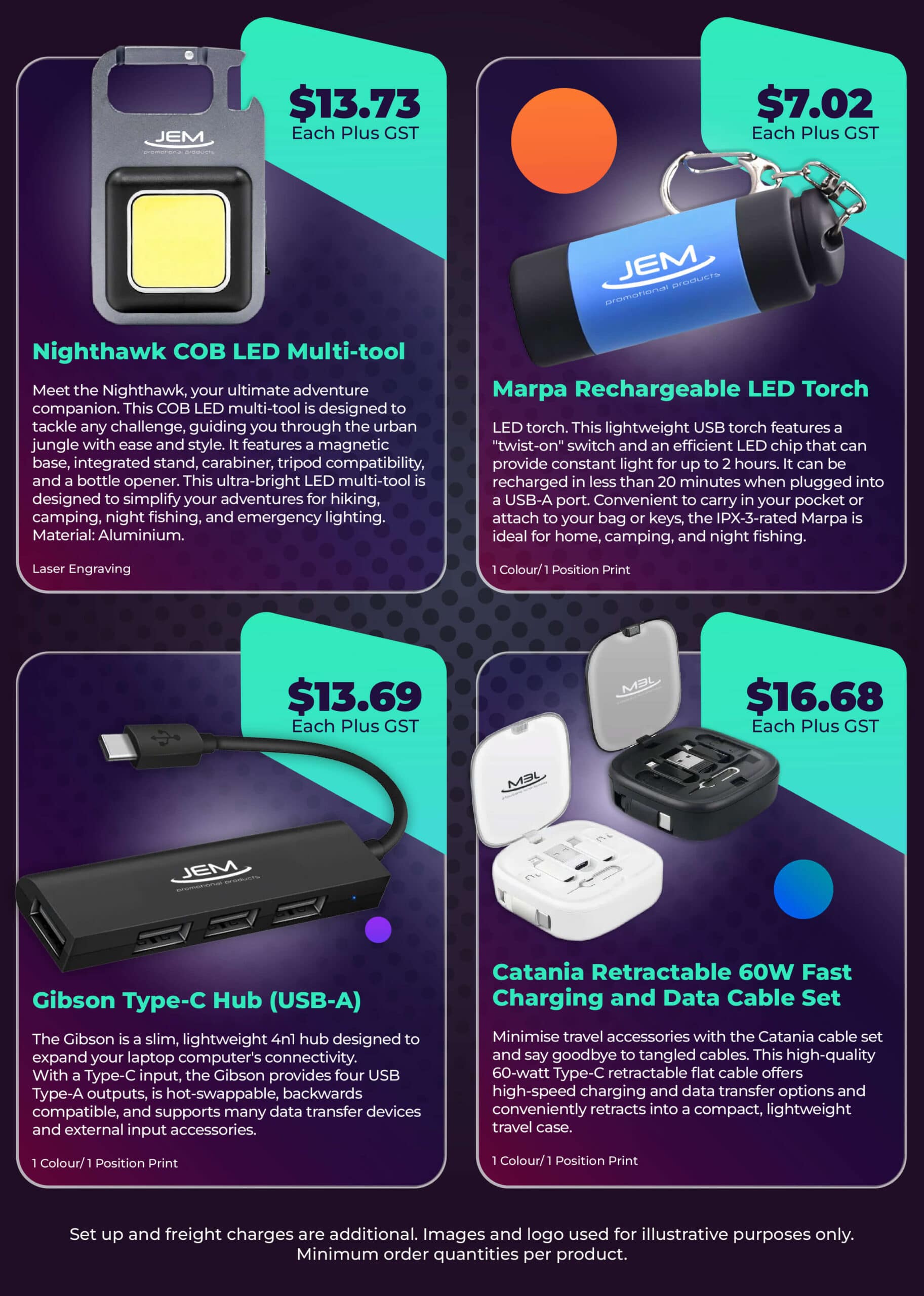 Custom Branded Tech Items & Multi-Tools