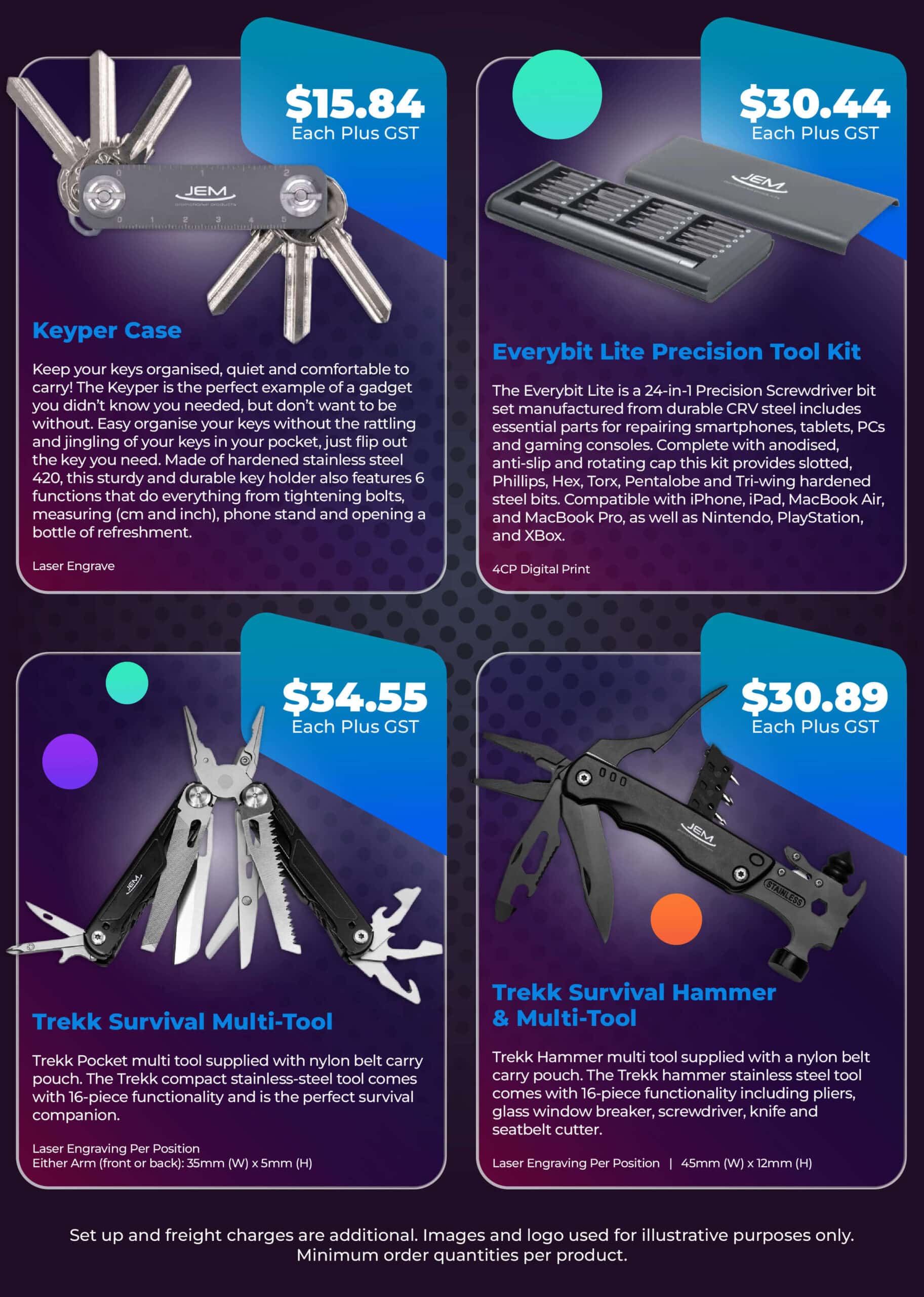 Custom Branded Tech Items & Multi-Tools