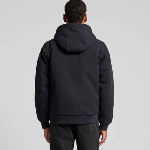 Canvas Bomber Hood Jacket - Image 5