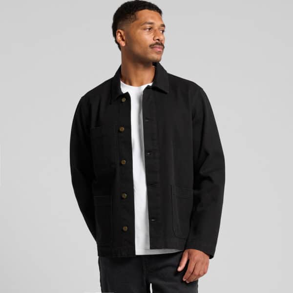 Canvas Chore Jacket - Image 3