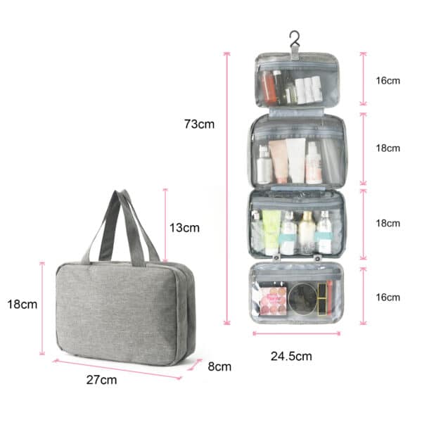 Large Capacity Hanging Toiletry Bag