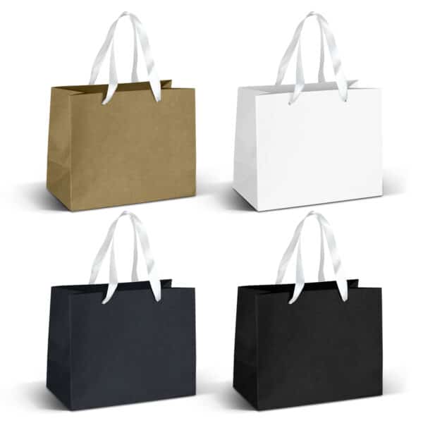 Medium Ribbon Handle Paper Bag - Image 3