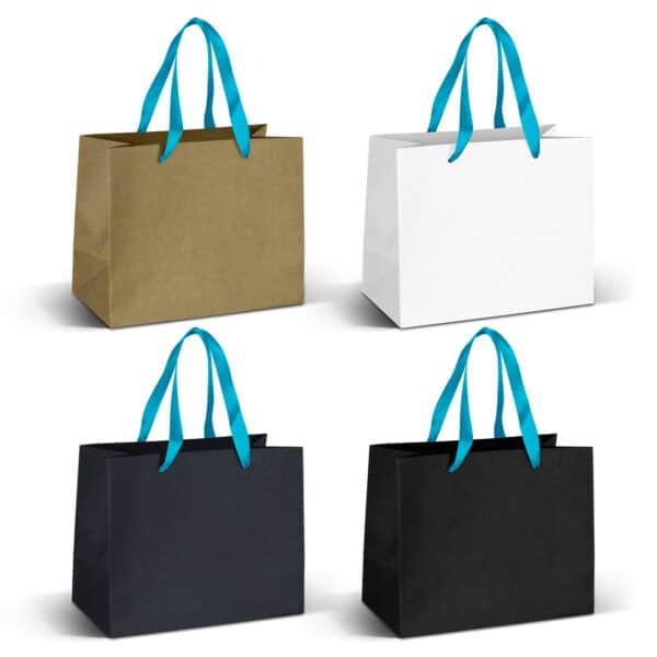 Medium Ribbon Handle Paper Bag - Image 10