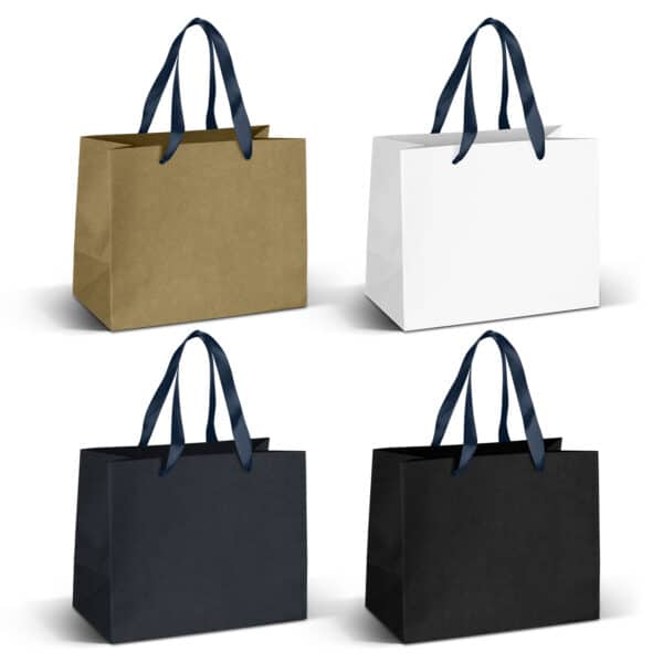 Medium Ribbon Handle Paper Bag - Image 11
