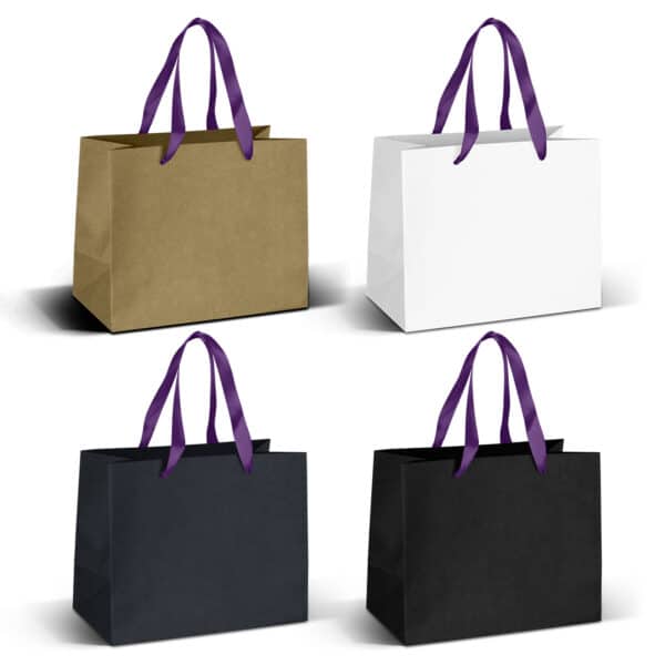 Medium Ribbon Handle Paper Bag - Image 12