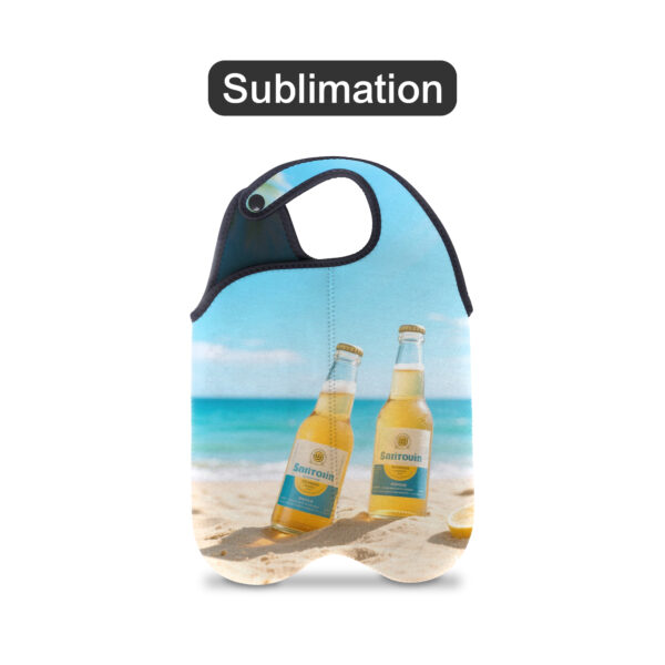 Twin Bottle Cooler with Snap Handle - Image 12