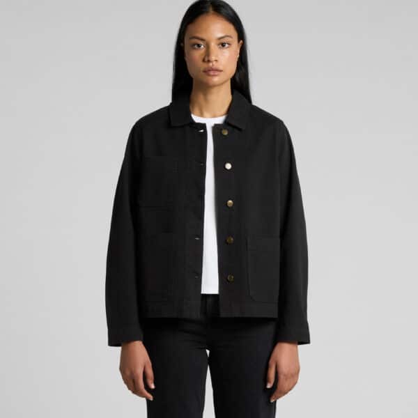 Wo's Canvas Chore Jacket - Image 6