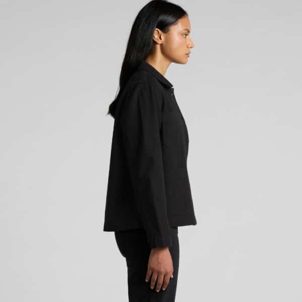 Wo's Canvas Chore Jacket - Image 3