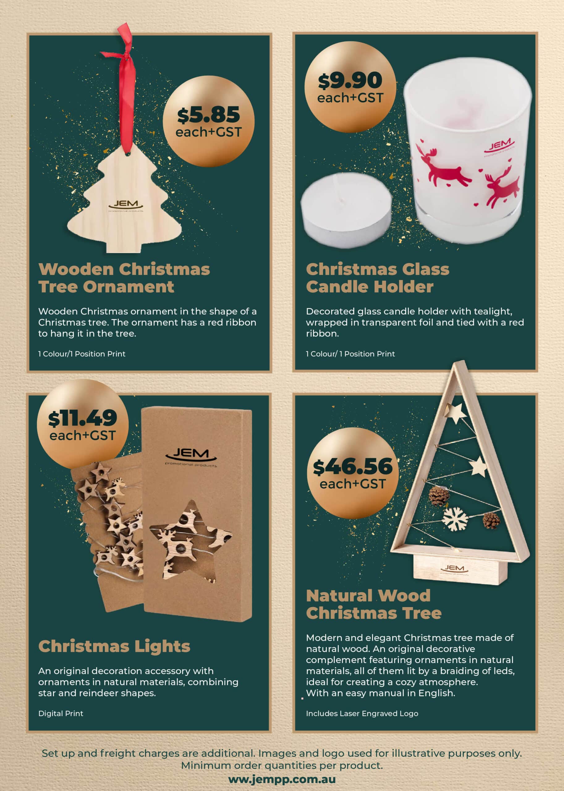 JEM Christmas Gifts Catalogue - Branded Christmas Gifts & Decorations