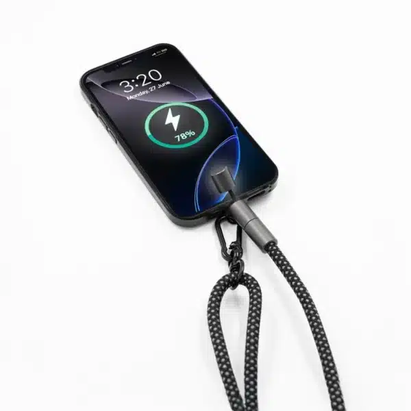 Lany Charge Eco Phone Strap (60 Watt Charge & Data Cable)