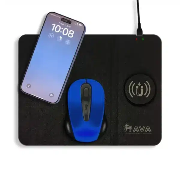 Lawton 15W Foldable Magnetic Wireless Charging Mouse Pad