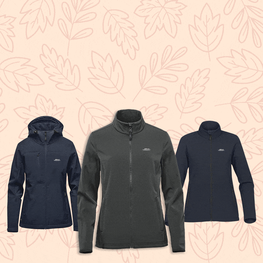 The Women’s Softshell Jackets Range Catalogue