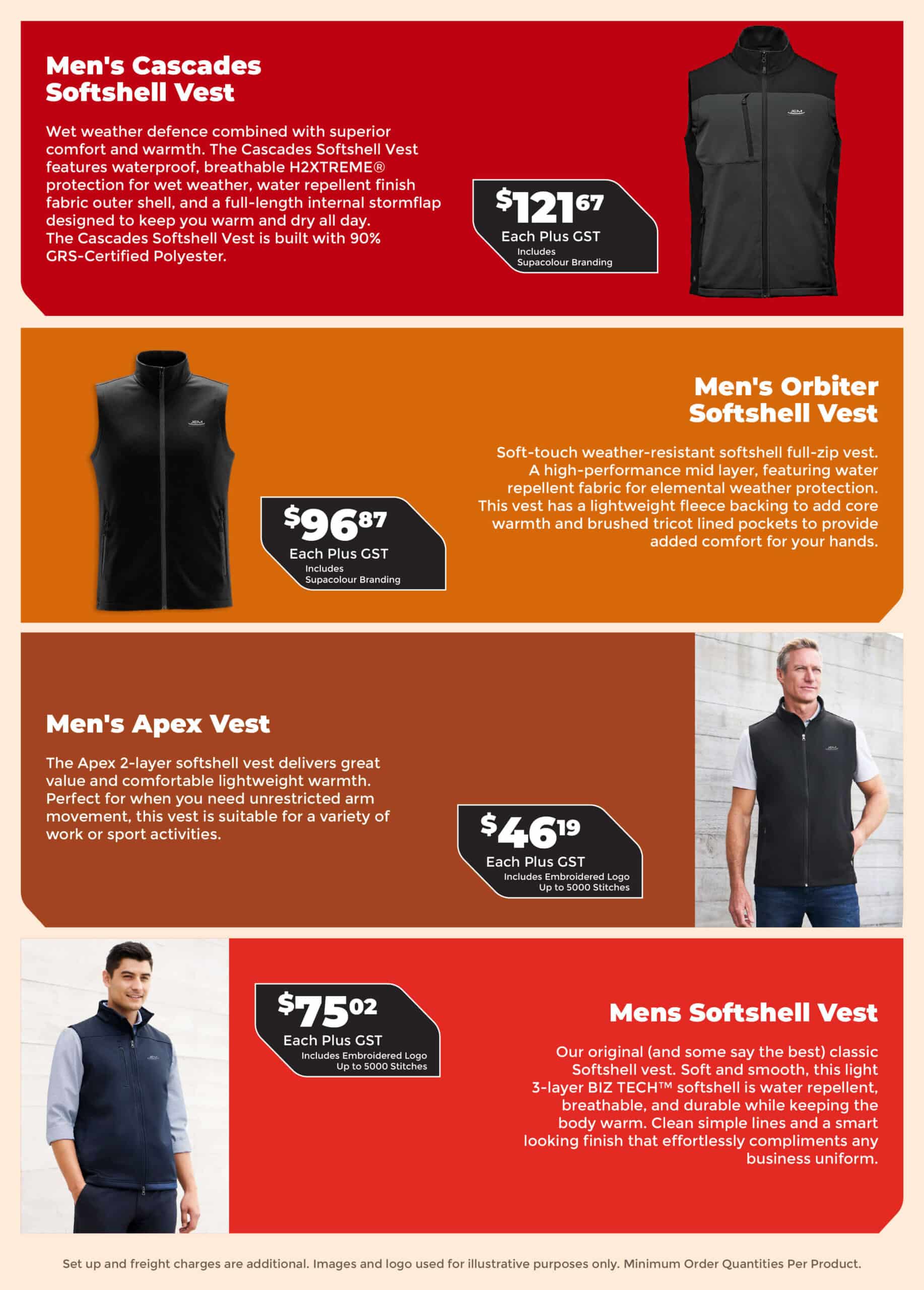 The Women's Softshell Vests Catalogue