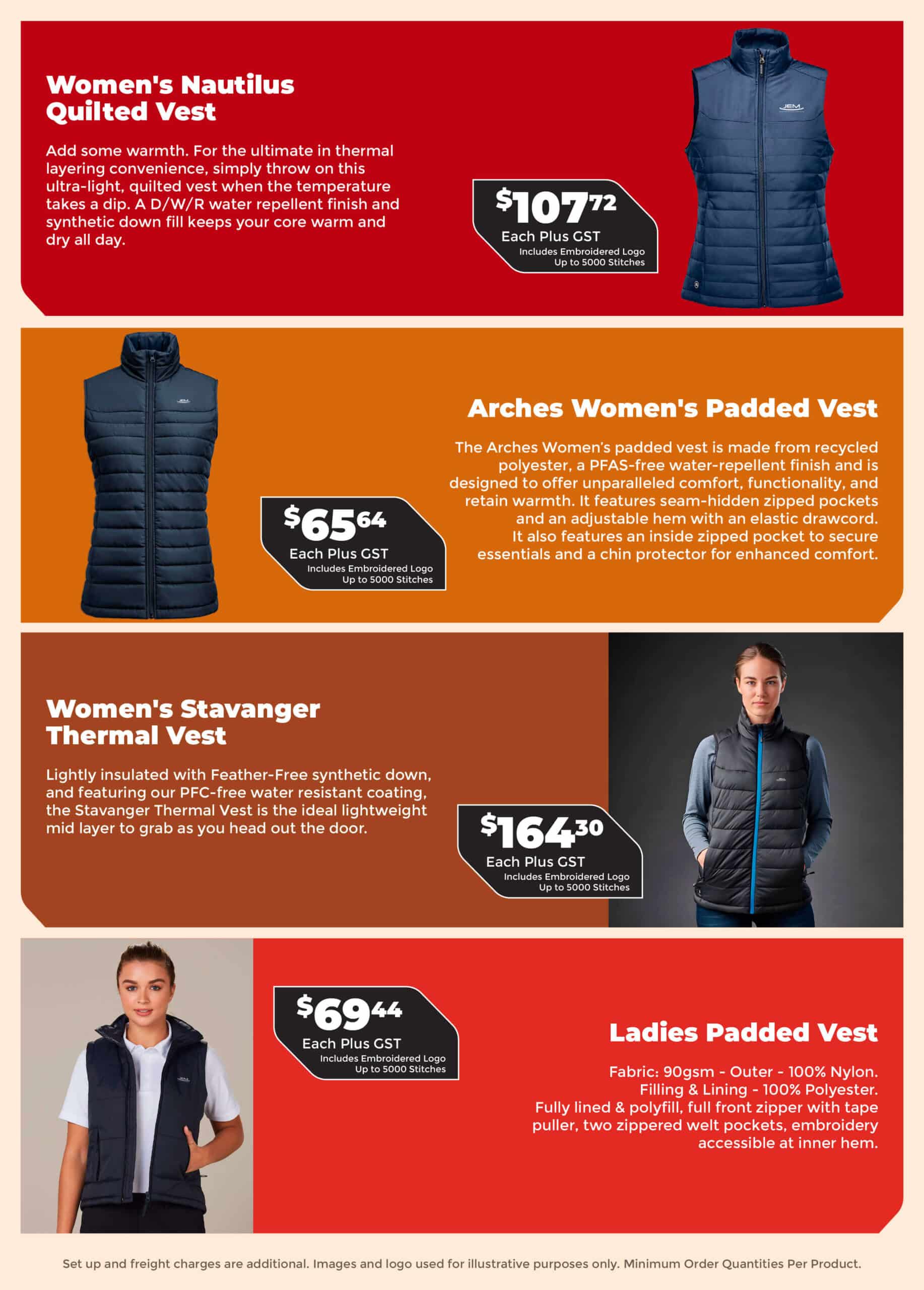 The Men's Puffer Vests Catalogue