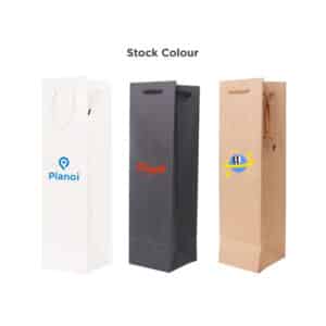 Wine Bottle Paper Bag (100x360x100mm)
